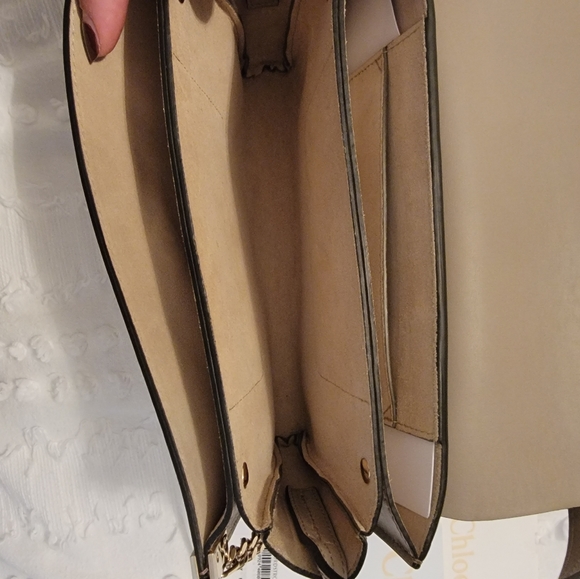 Chloe Faye Shoulder Bag in Motty Grey - Picture 3 of 9